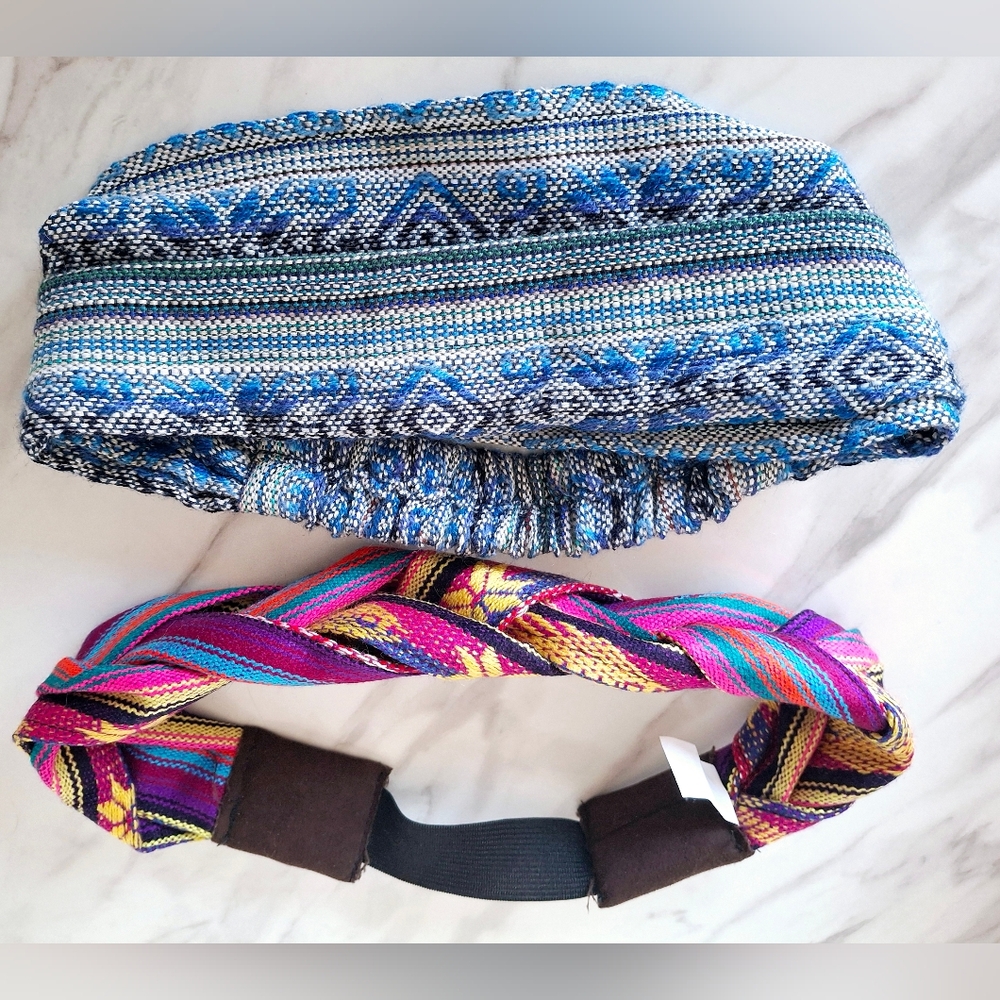 Little Otavalo Headbands Made In Ecuador - Set of 2